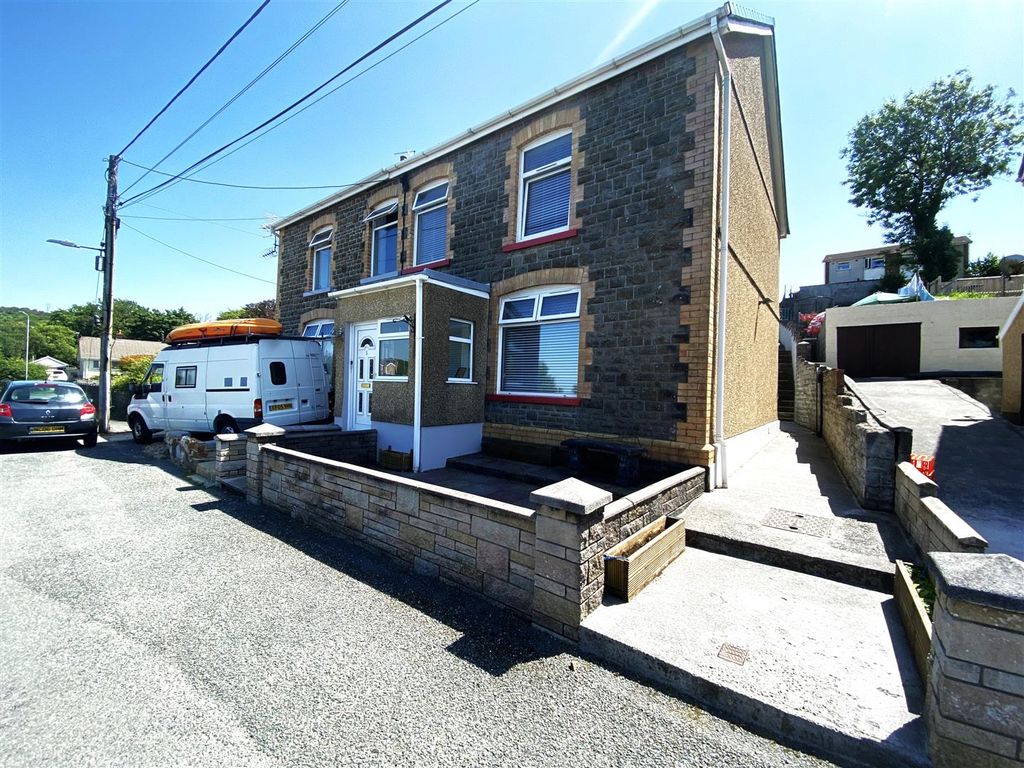 3 bed semi-detached house for sale in Tyisha Road, Tumble, Llanelli SA14, £174,995