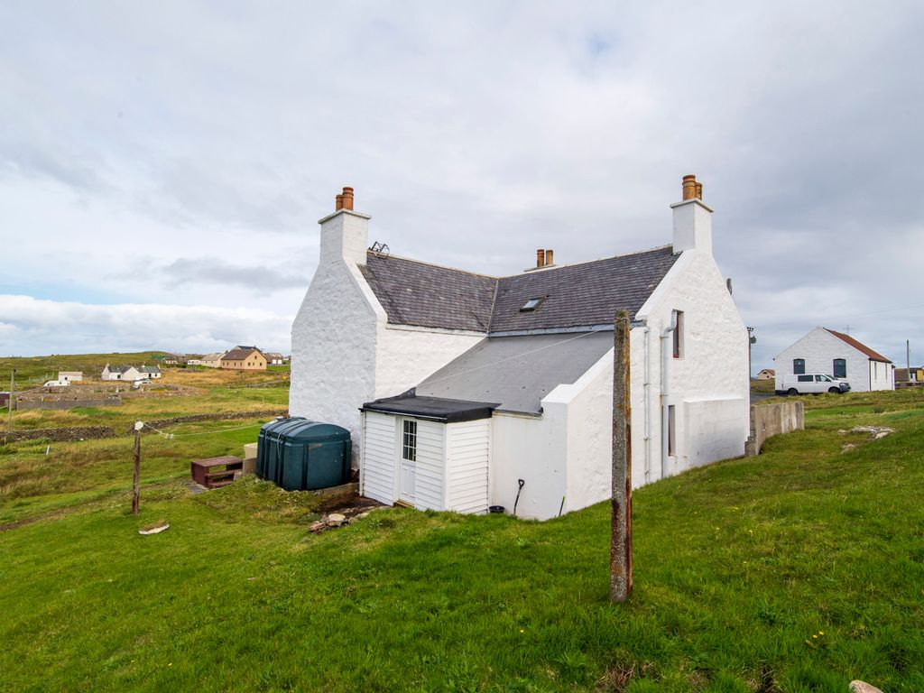 3 bed detached house for sale in Schoolhouse, Housay, Out Skerries, Shetland ZE2, £85,000