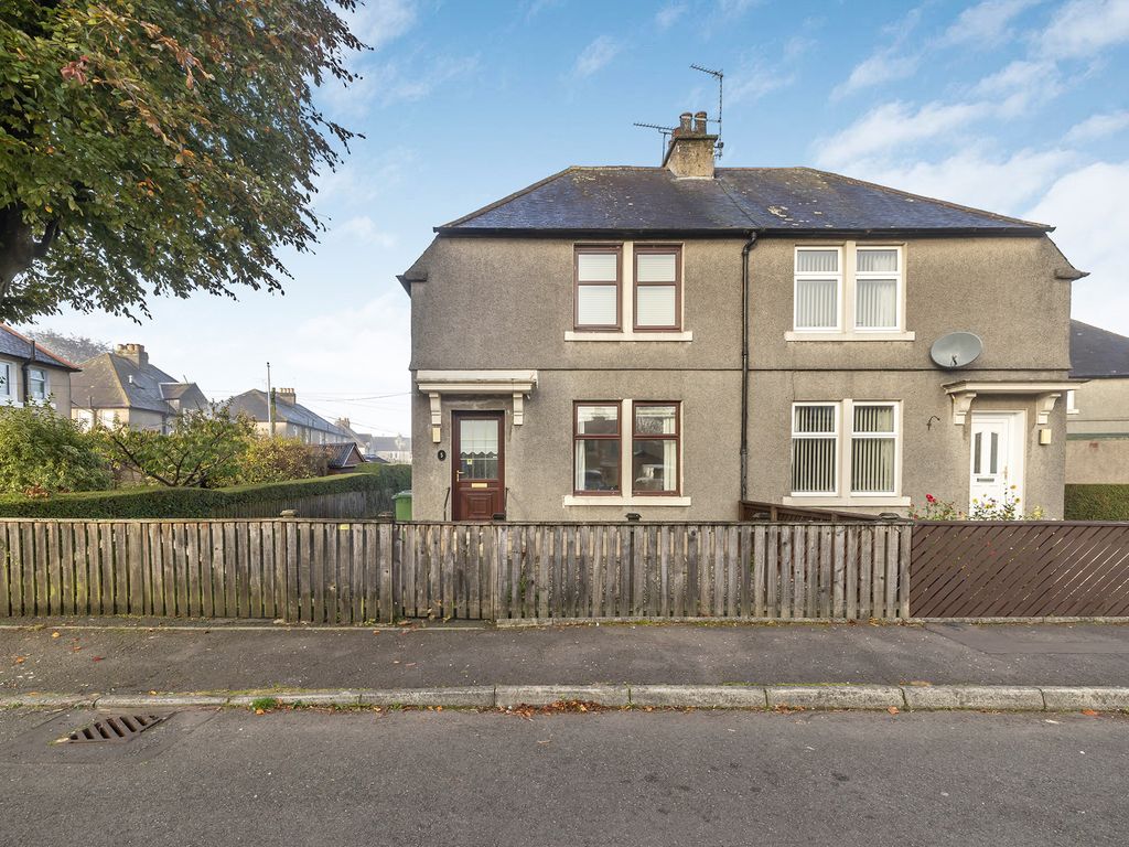 2 bed semi-detached house for sale in Meadow Place Riverside, Stirling FK8, £173,000