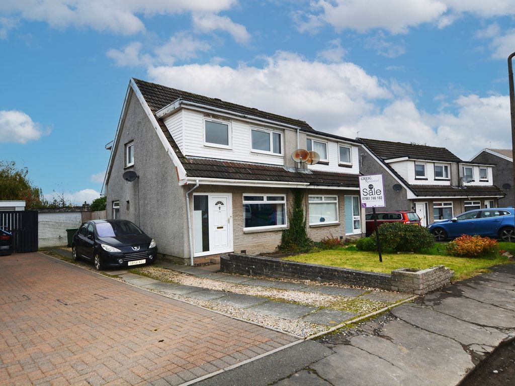 3 bed semi-detached house for sale in Cairn View, Galston KA4, £105,000