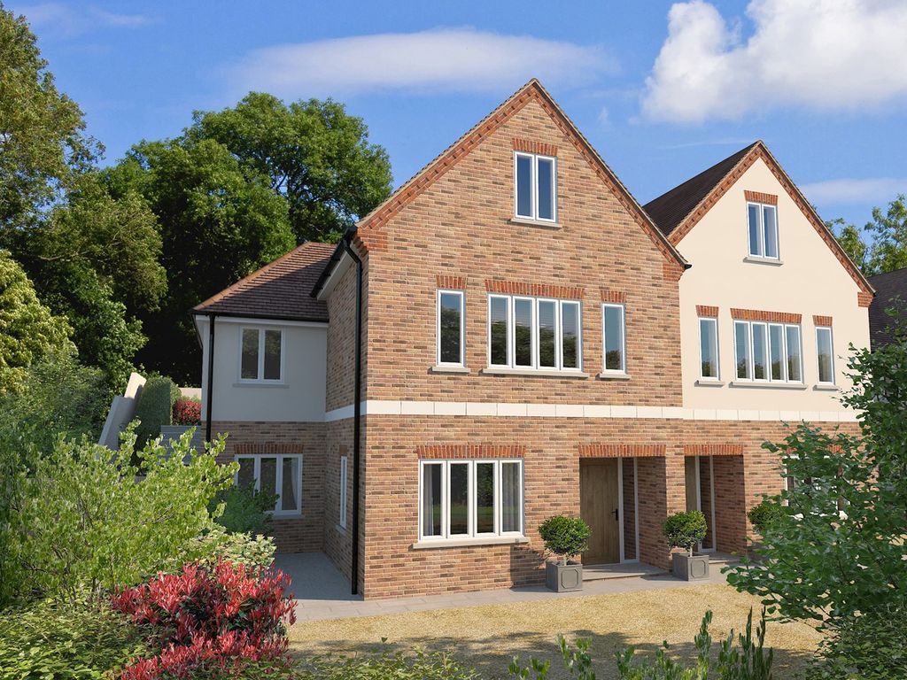 New home, 3 bed semi-detached house for sale in School Lane, Welwyn AL6, £850,000