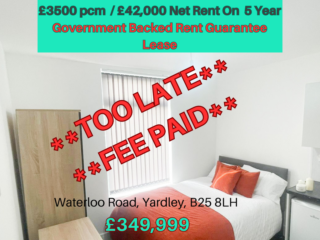 6 bed property for sale in Waterloo Road, Yardley, Birmingham B25, £349,999
