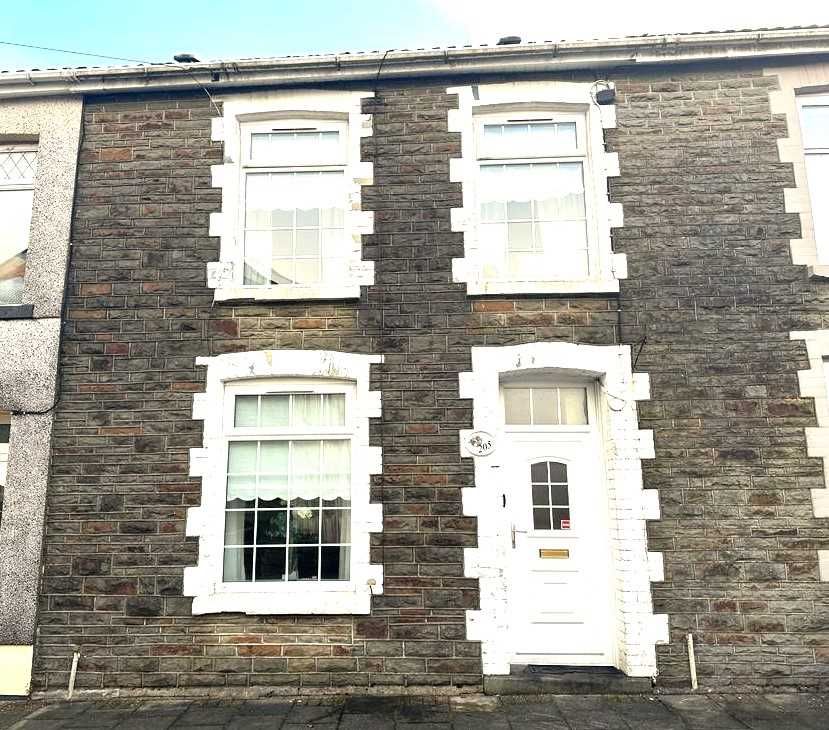 3 bed terraced house for sale in High Street, Gilfach Goch, Porth CF39, £99,995