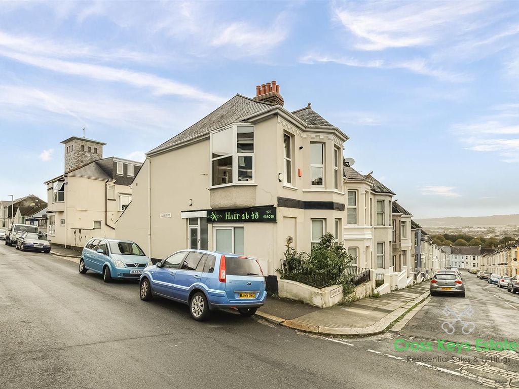 1 bed flat for sale in Durham Avenue, Plymouth PL4, £90,000