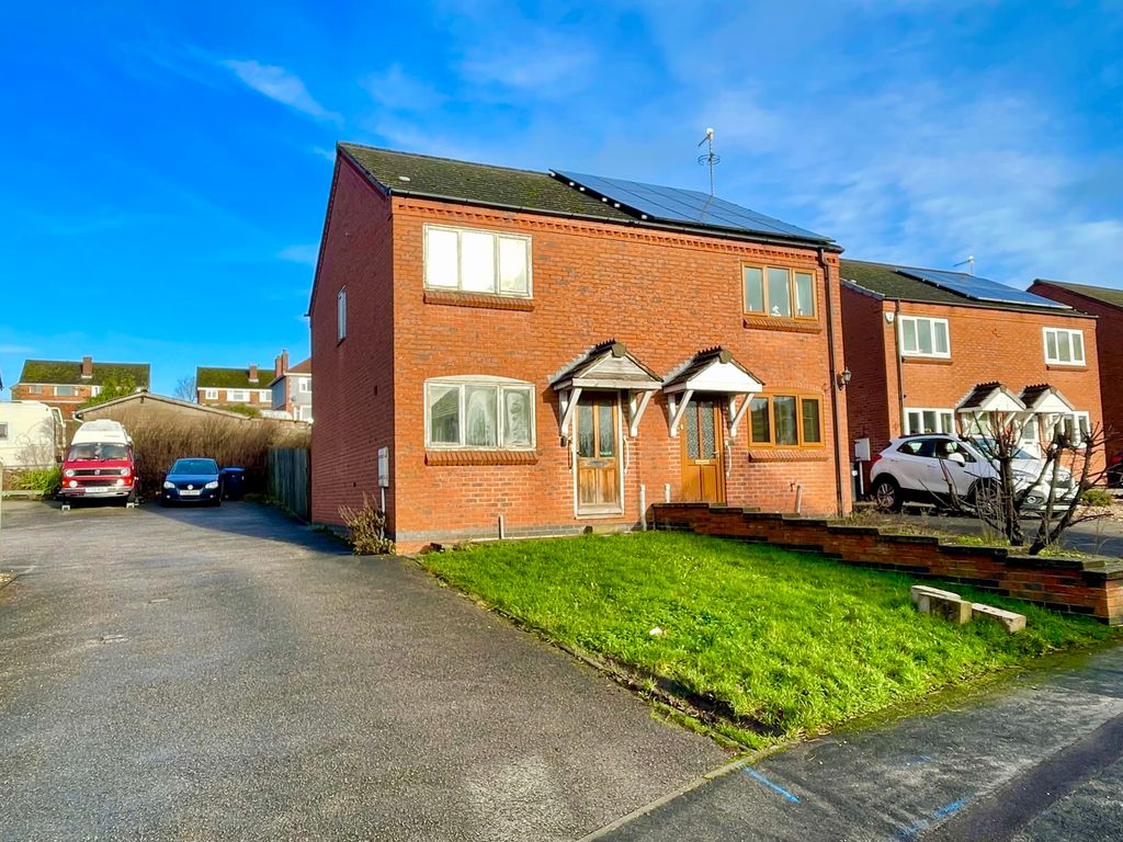2 bed semi-detached house for sale in Beech Court, Wirksworth DE4, £178,500