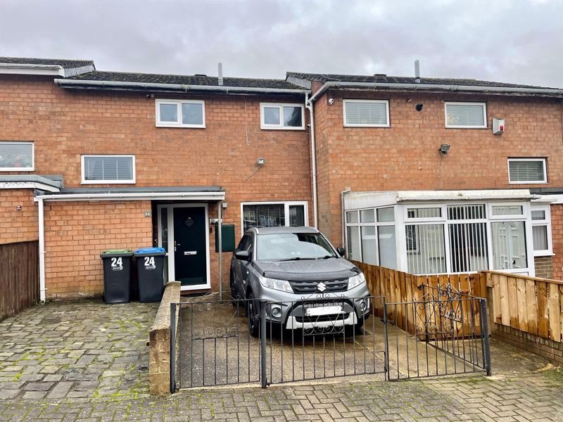 2 bed terraced house for sale in Almond Court, Shildon DL4, £55,000