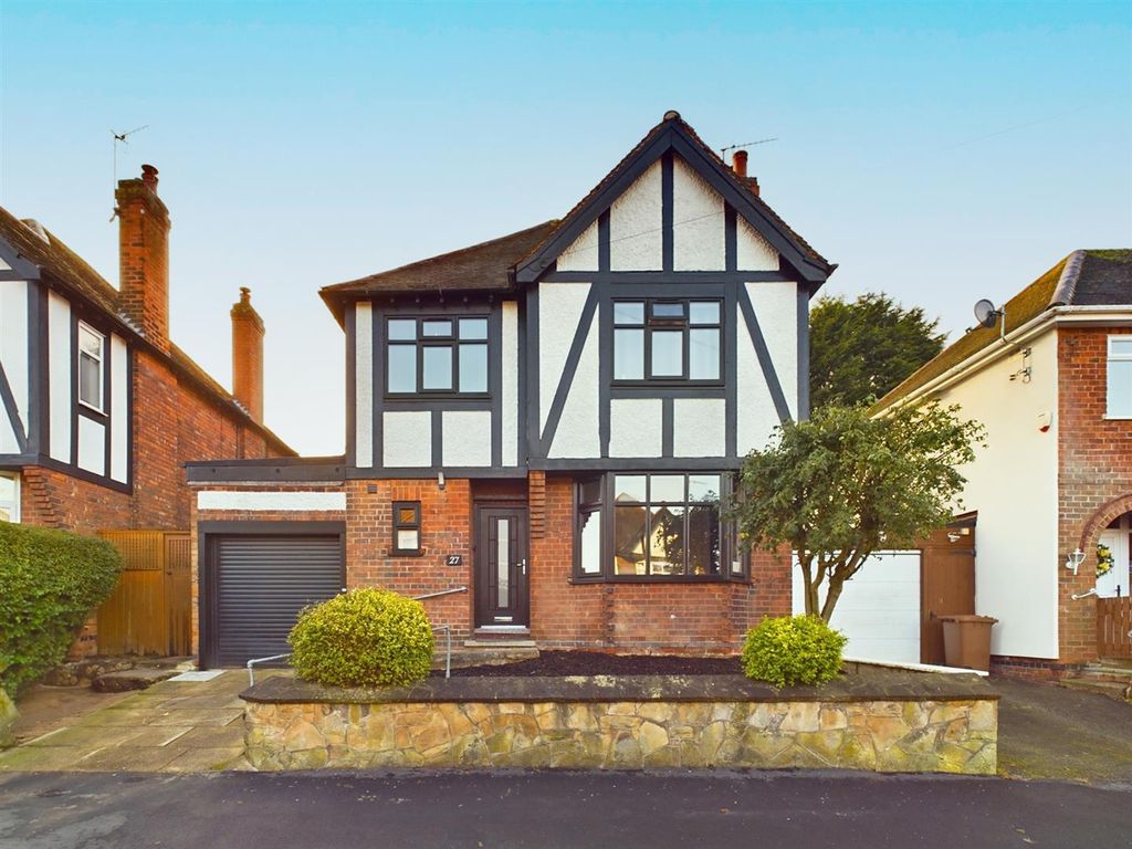 4 bed detached house for sale in Girton Road, Sherwood, Nottingham NG5, £335,000