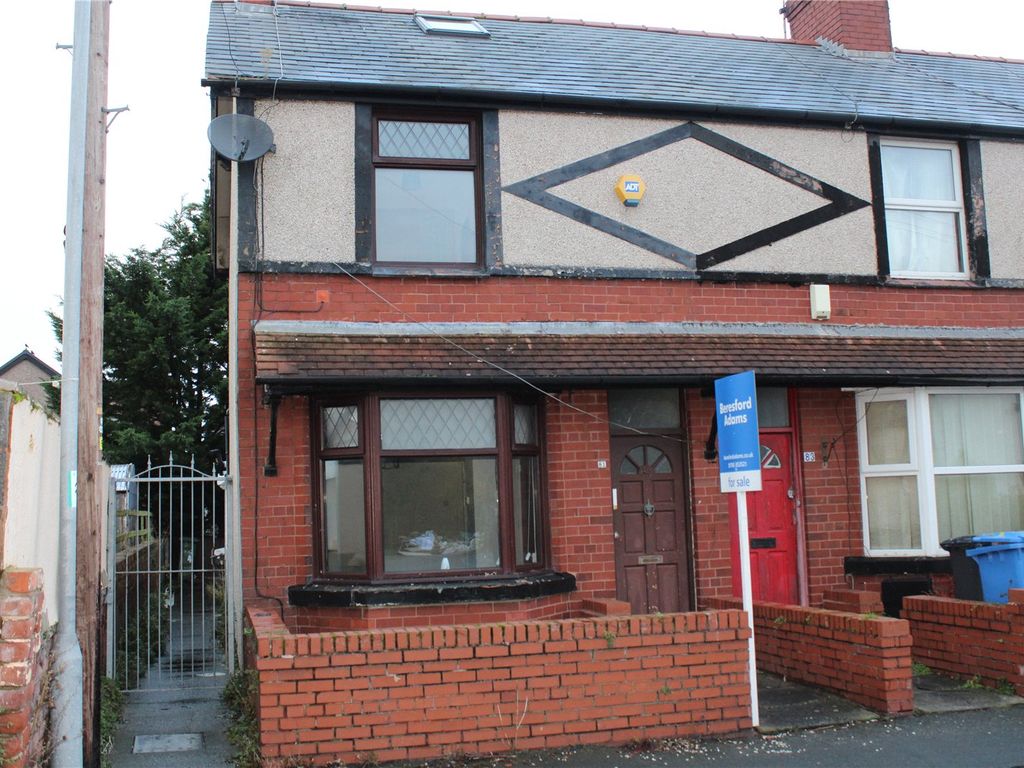 2 bed end terrace house for sale in Caradoc Road, Prestatyn, Denbighshire LL19, £110,000