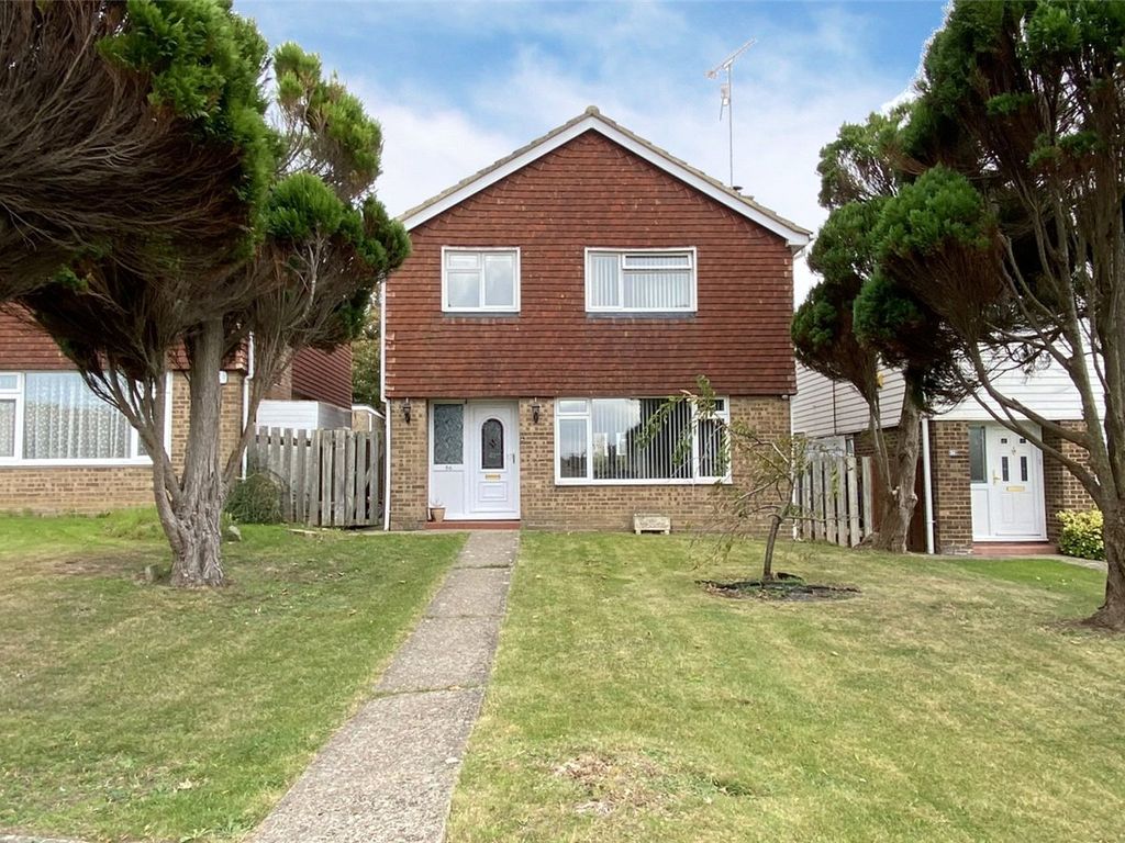 4 bed detached house for sale in Downsway, Shoreham-By-Sea, West Sussex BN43, £620,000