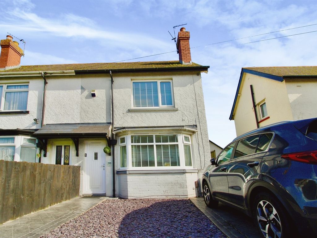 2 bed semi-detached house for sale in Taymuir Road, Tremorfa, Cardiff CF24, £180,000