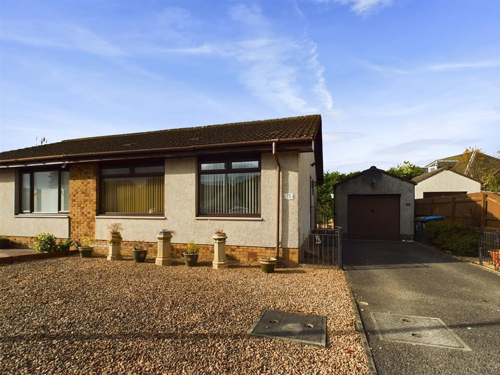2 bed semi-detached bungalow for sale in 75 Brontonfield Drive, Bridge Of Earn PH2, £189,950
