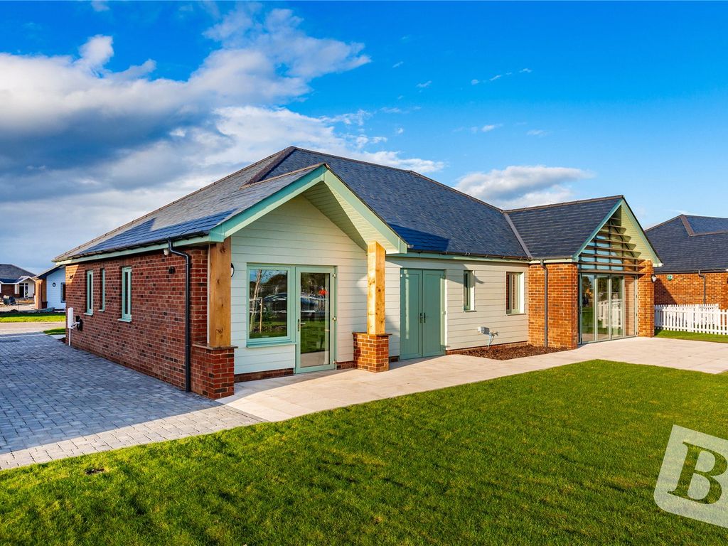 New home, Detached bungalow for sale in Burnham Waters, Maldon Road, Burnham-On-Crouch, Essex CM0, £665,000