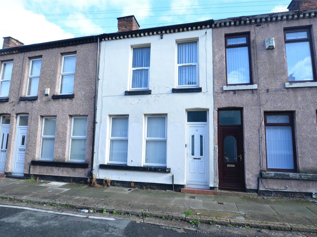 2 bed terraced house for sale in Clarendon Road, Anfield, Liverpool, Merseyside L6, £60,000