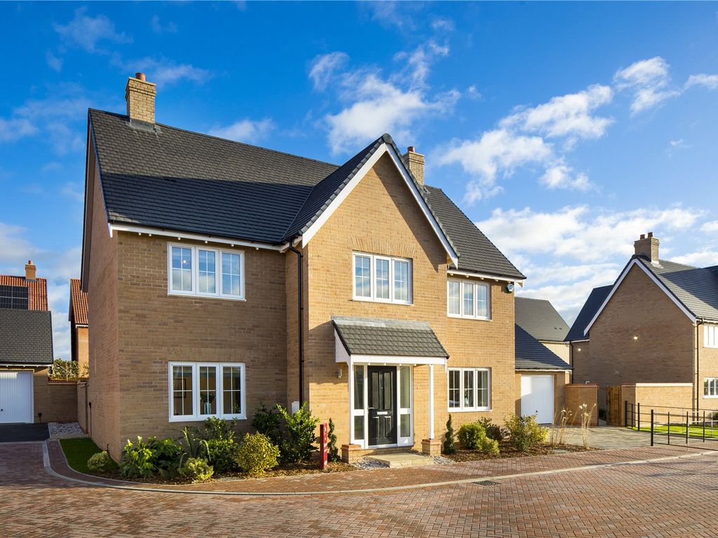 New home, 4 bed detached house for sale in Bartlow Road, Linton, Cambridge CB21, £725,000
