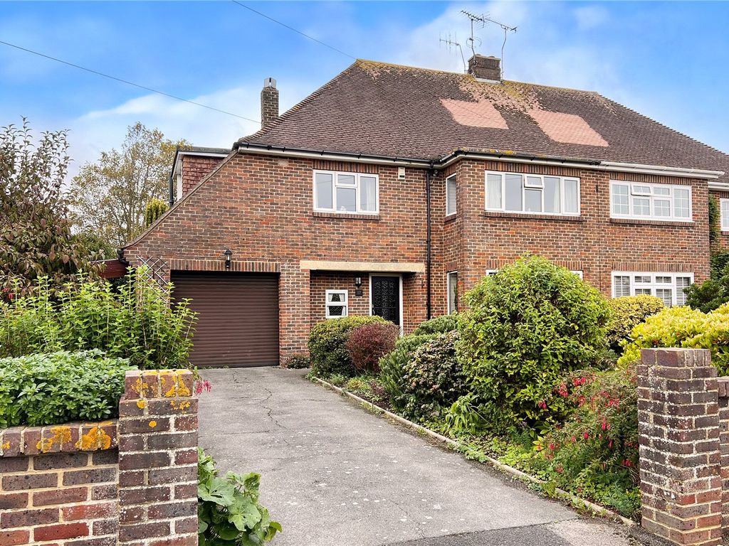 3 bed semi-detached house for sale in Lansdowne Way, Angmering, West Sussex BN16, £565,000