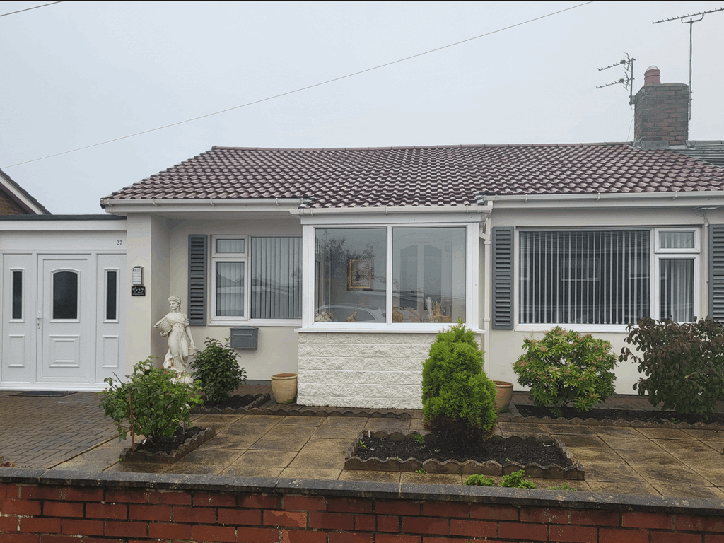 2 bed semi-detached bungalow for sale in Riversdale Avenue, Choppington NE62, £199,950