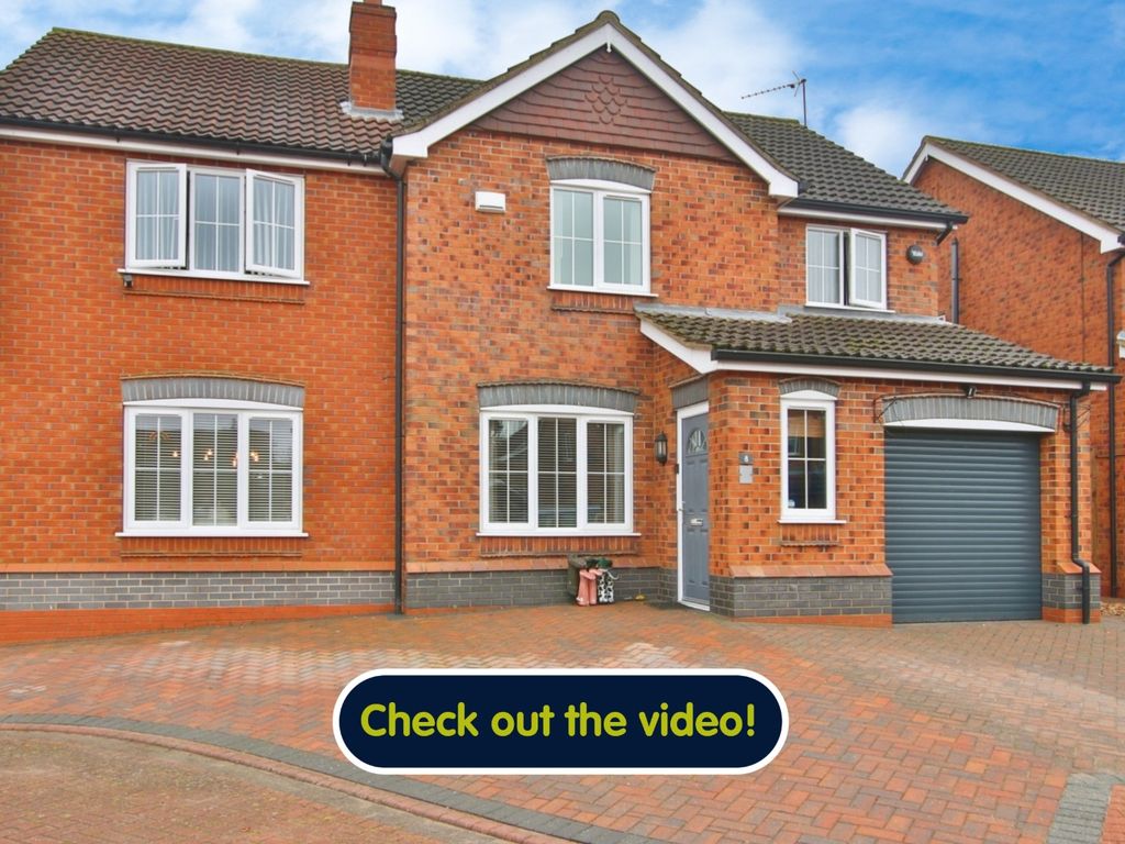 4 bed detached house for sale in Warblers Close, Barton-Upon-Humber, Lincolnshire DN18, £325,000