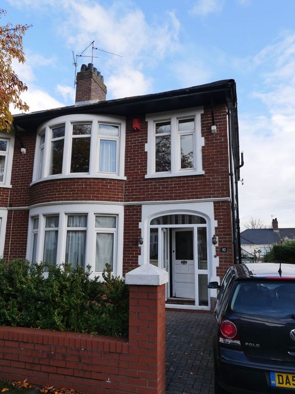 5 bed semi-detached house to rent in Windermere Avenue, Cyncoed, Cardiff CF23, £2,400 pcm