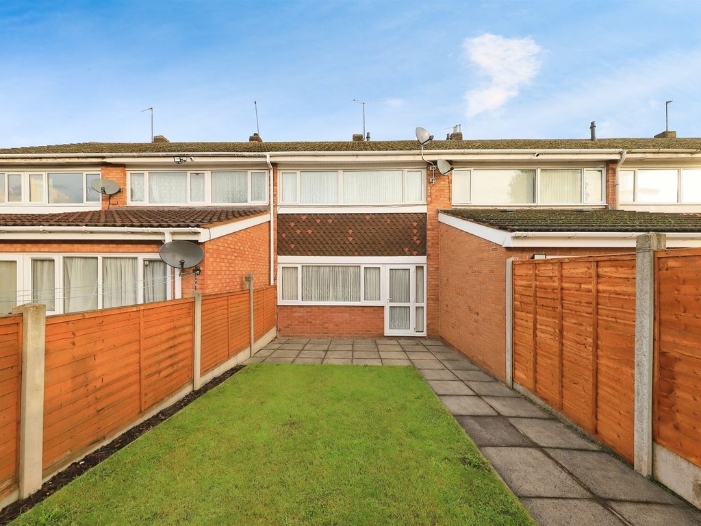 3 bed terraced house for sale in Fir Grove, Merridale, Wolverhampton WV3, £185,000