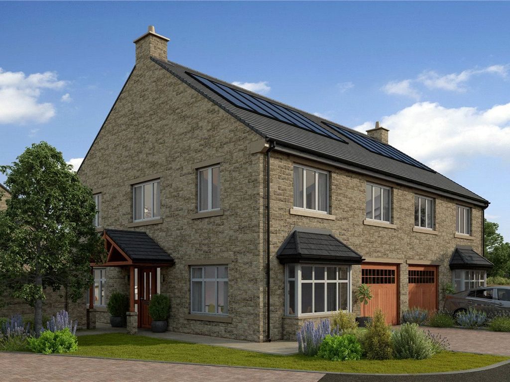 New home, 3 bed semi-detached house for sale in Plot 6 Dalesview, Clint, Harrogate HG3, £725,000