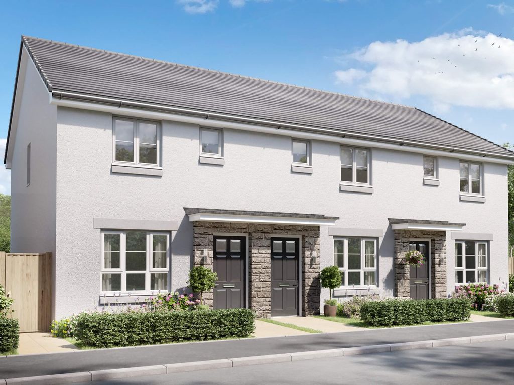 New home, 3 bed semi-detached house for sale in "Glenlair" at Mey Avenue, Inverness IV2, £219,995