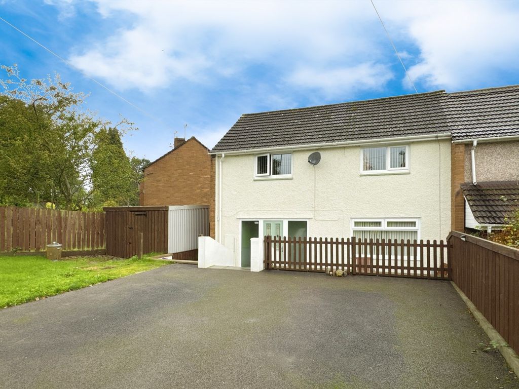 3 bed semi-detached house for sale in Beaufort Crescent, Monkswood, Usk NP15, £245,000
