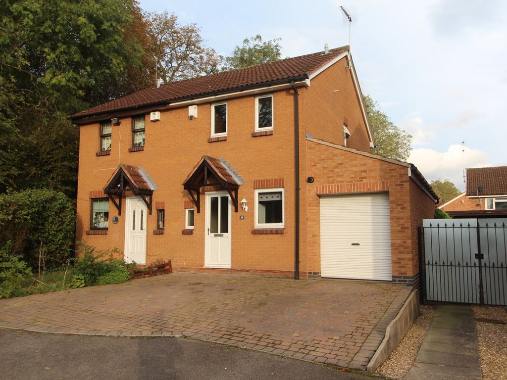 2 bed semi-detached house for sale in Parsons Drive, Glen Parva, Leicester LE2, £230,000