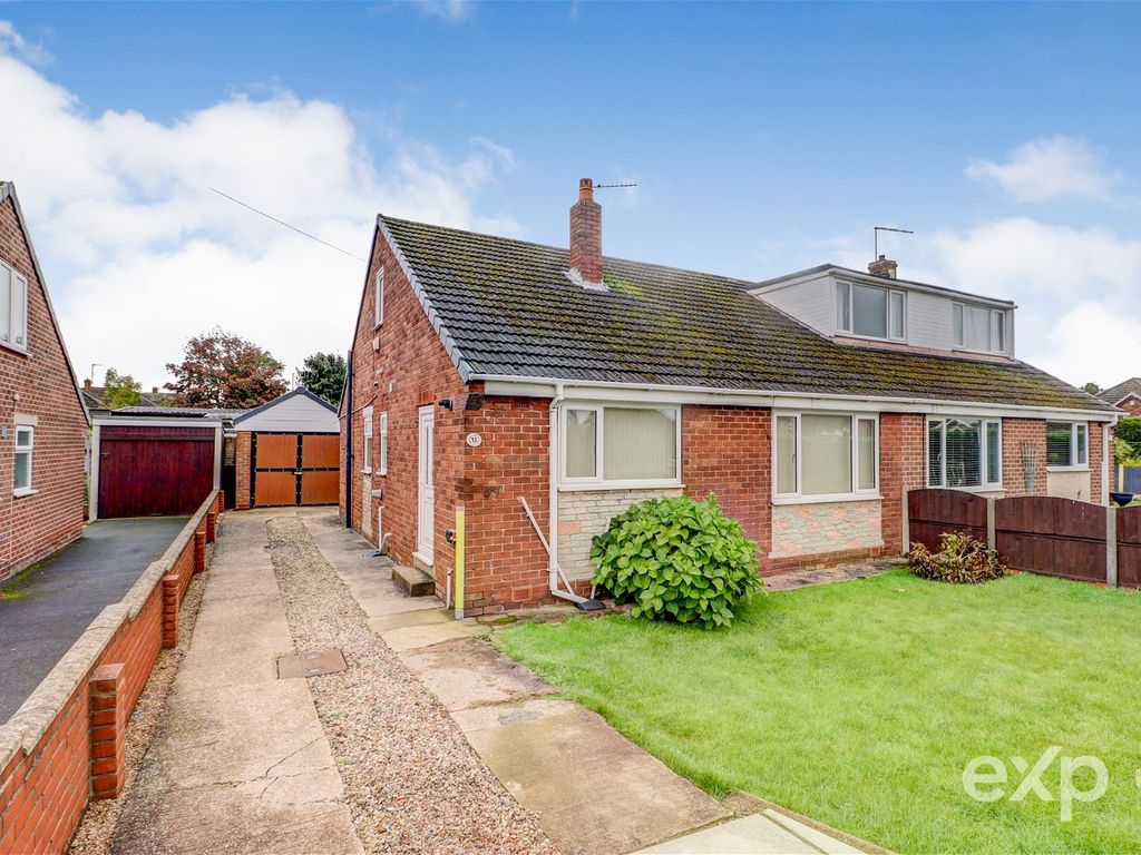 2 bed semi-detached bungalow for sale in Marlborough Croft, South Elmsall WF9, £180,000
