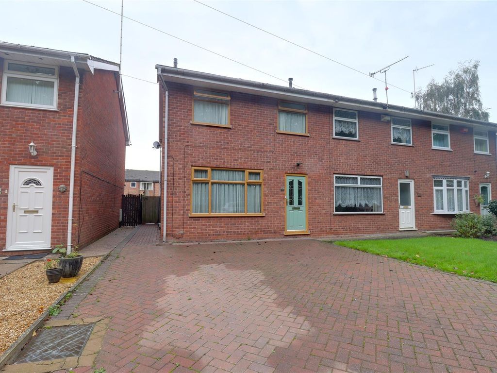 3 bed semi-detached house for sale in Collins Street, Crewe CW2, £145,000