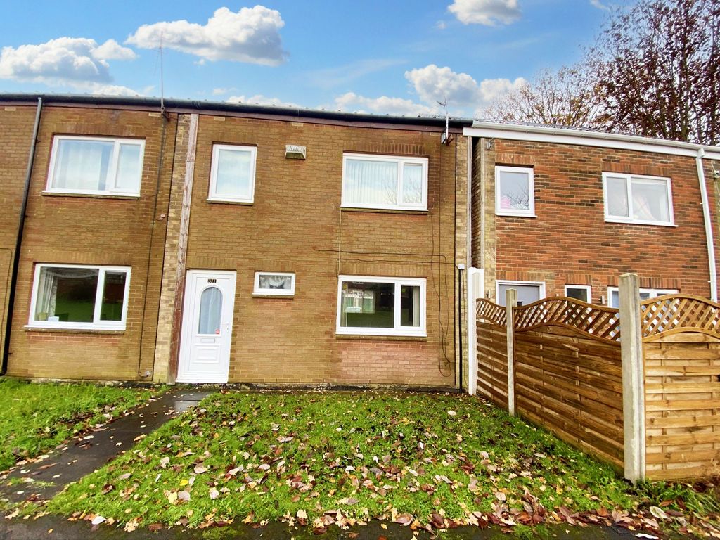 3 bed terraced house for sale in Hatfield Place, Peterlee SR8, £79,950