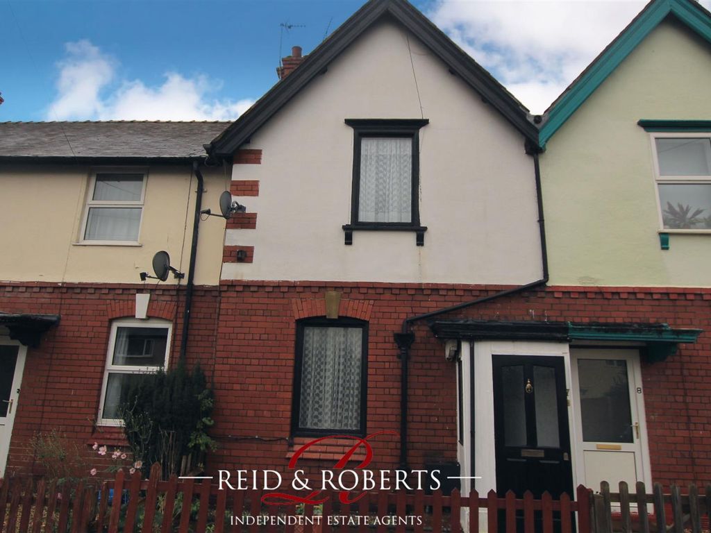 2 bed terraced house for sale in Edmund Street, Mold CH7, £125,000