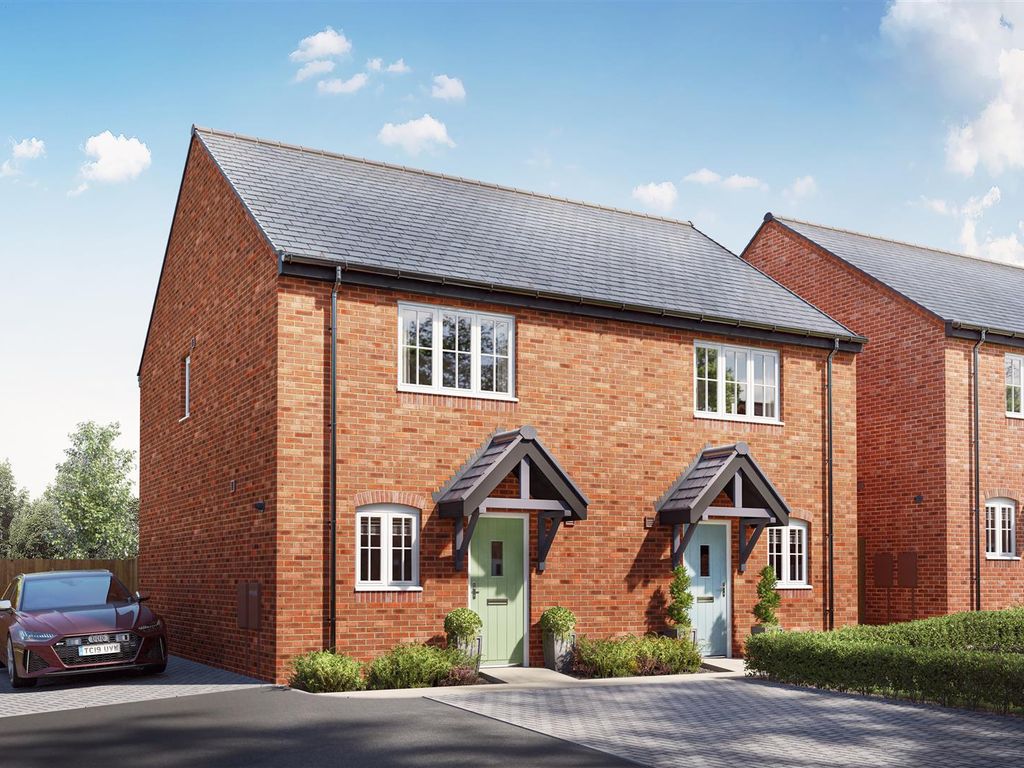 New home, 2 bed semi-detached house for sale in Plot 24, The Astley, Laureate Ley, Minsterley, Shrewsbury SY5, £219,950