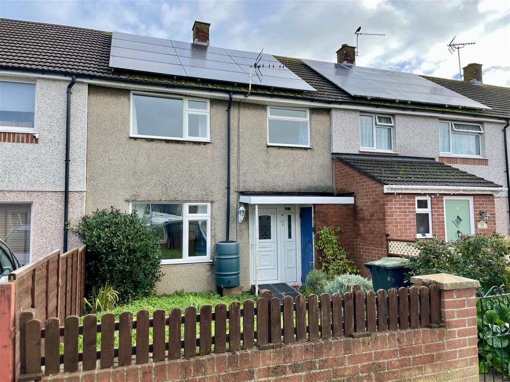 3 bed terraced house for sale in Western Avenue, Bulwark, Chepstow NP16, £229,950