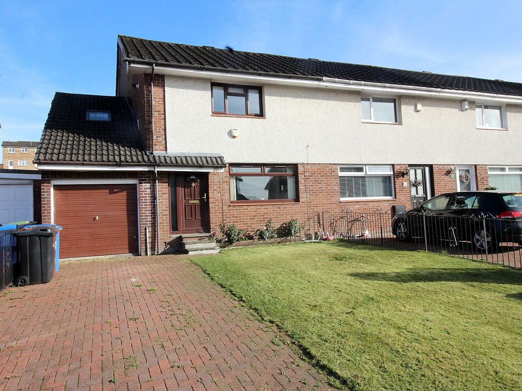3 bed end terrace house for sale in Lorraine Way, Strathleven Park, Bonhill, Alexandria G83, £188,000