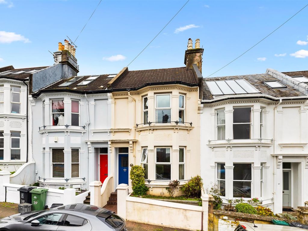 3 bed terraced house for sale in Hampstead Road, Brighton BN1, £600,000