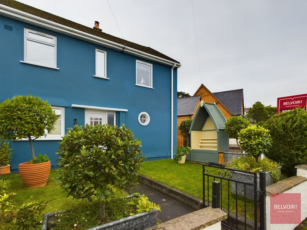 2 bed semi-detached house for sale in Fairwood Road, West Cross, Swansea SA3, £299,000