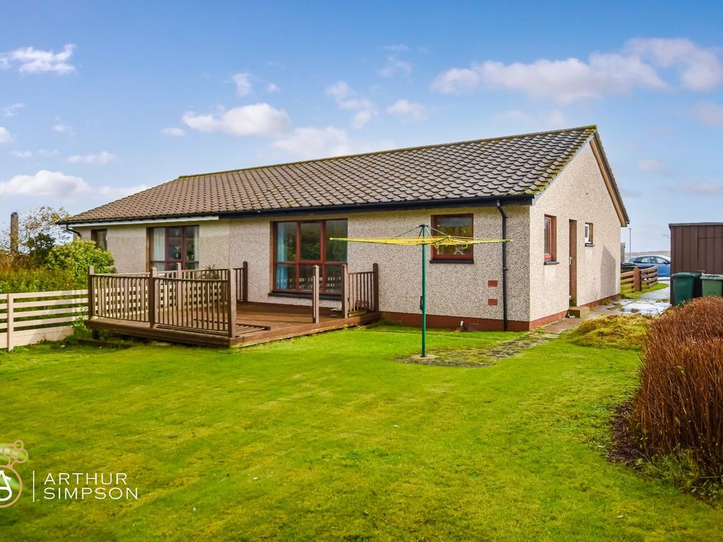 3 bed semi-detached bungalow for sale in 5 Voderview, Lerwick, Shetland ZE1, £190,000