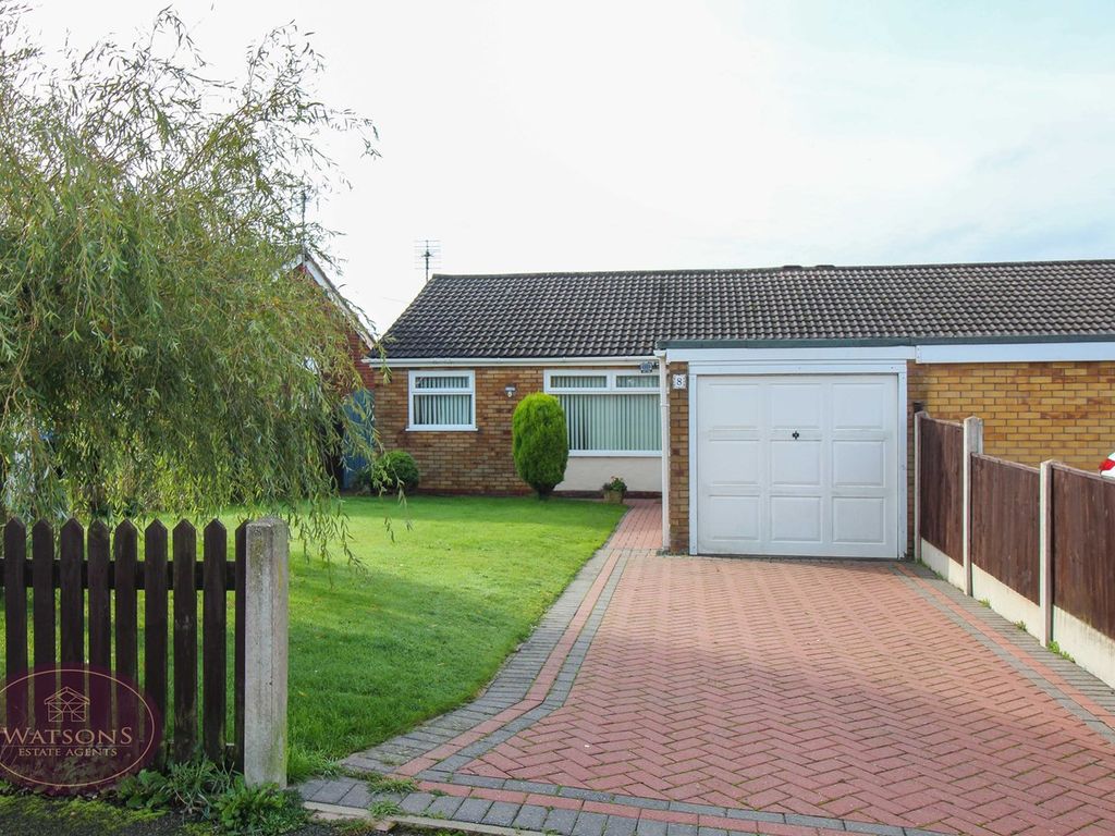3 bed semi-detached bungalow for sale in Ontario Drive, Selston, Nottingham NG16, £175,000