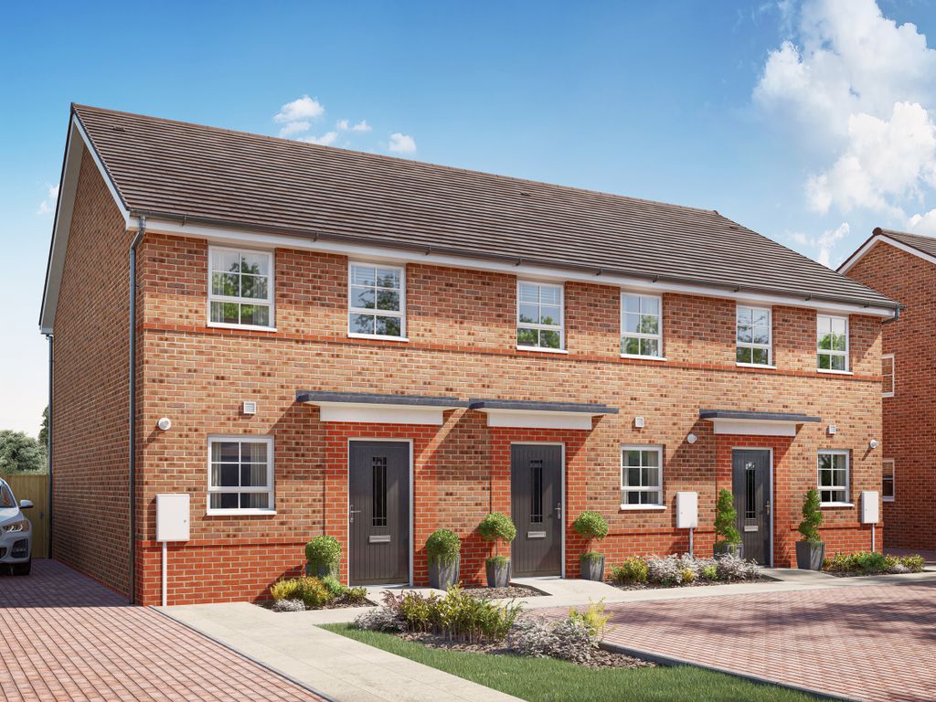 New home, 2 bed end terrace house for sale in "Denford" at Drove Lane, Main Road, Yapton, Arundel BN18, £309,995