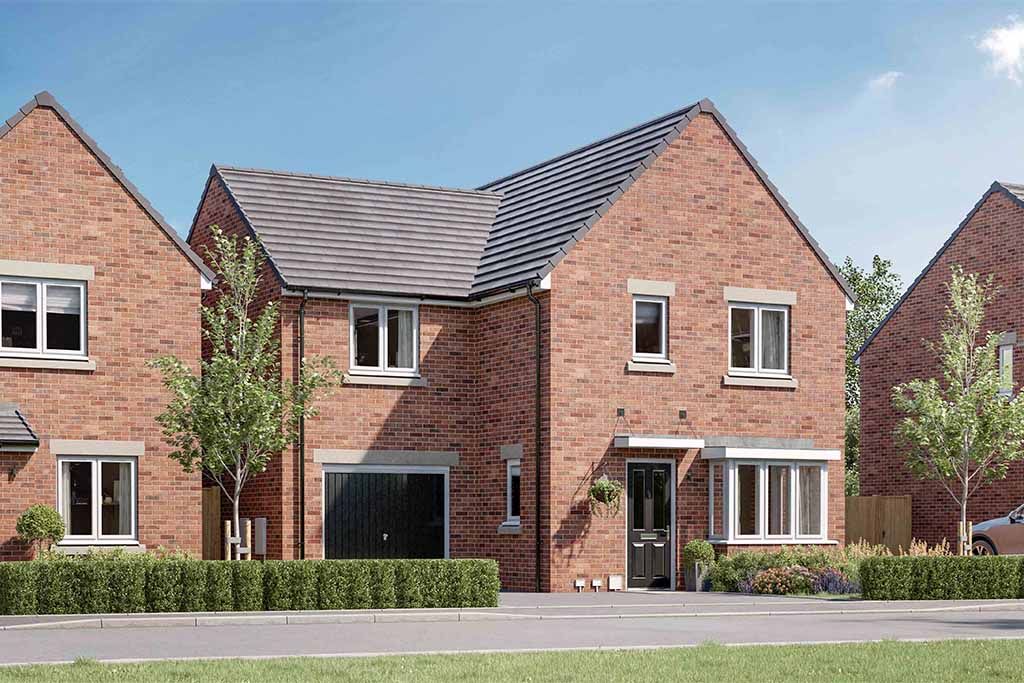 New home, 4 bed detached house for sale in 