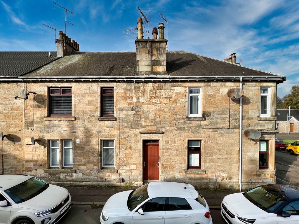2 bed flat for sale in 0/1, 29 Crummock Street, Beith KA15, £62,000