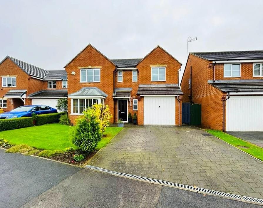 4 bed detached house for sale in Magnolia Close, School Aycliffe, Newton Aycliffe DL5, £289,950
