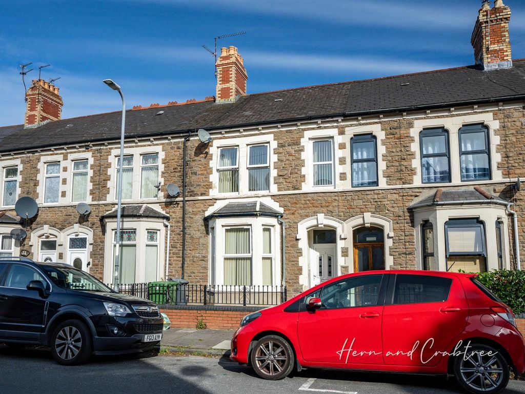4 bed terraced house for sale in Machen Place, Cardiff CF11, £320,000