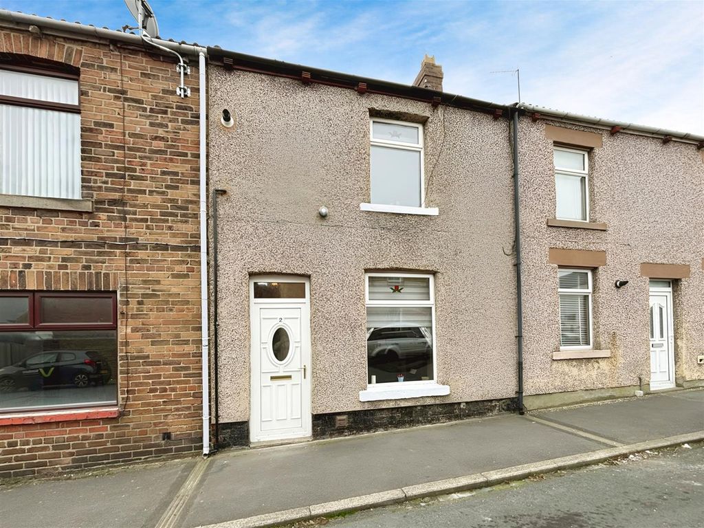 2 bed terraced house for sale in Wesley Street, Willington, Crook DL15, £75,000