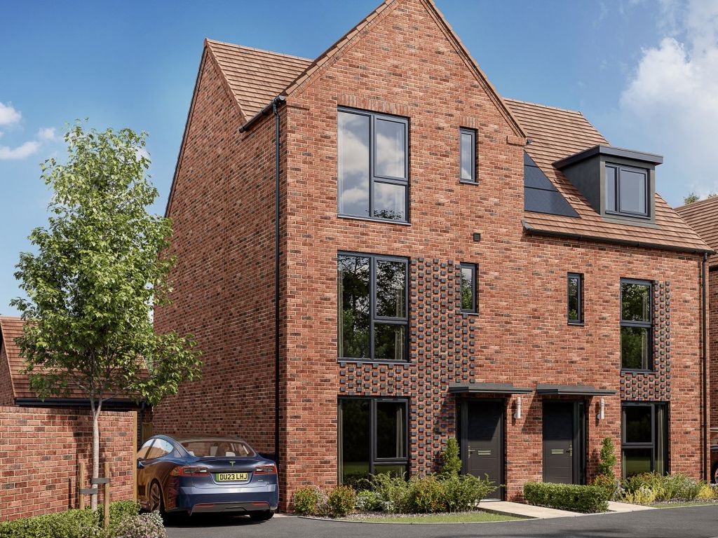 New home, 4 bed semi-detached house for sale in "The Hiero" at St. Leonards Avenue, Stafford ST17, £339,950