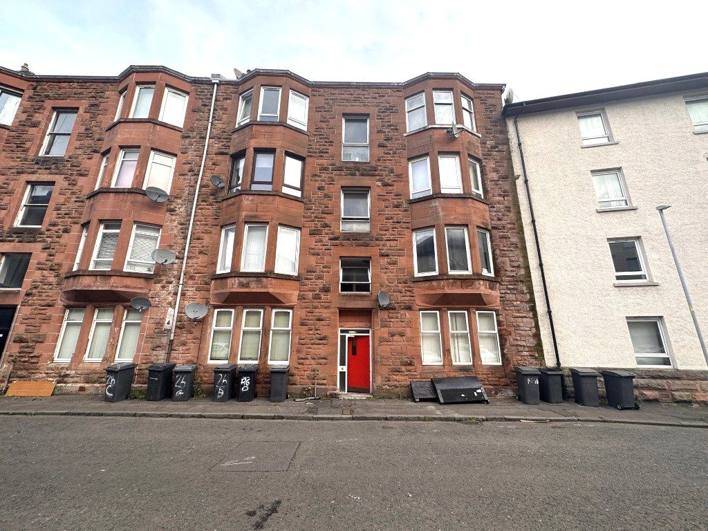 1 bed flat for sale in Highholm Street, Port Glasgow PA14, £25,000