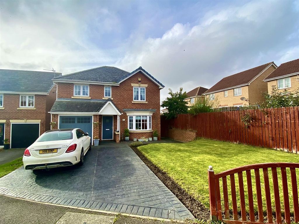 4 bed detached house for sale in Winford Grove, Wingate, County Durham TS28, £215,000