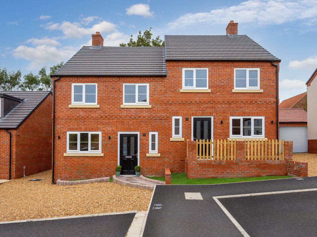 New home, 4 bed semi-detached house for sale in Plot 12 Preston Hill, Leavening, Malton YO17, £300,000