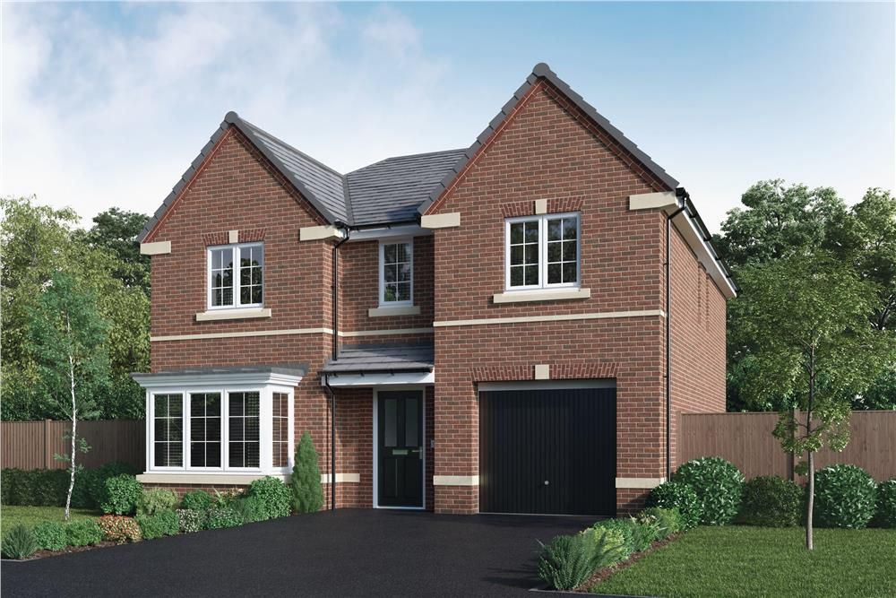 New home, 4 bed detached house for sale in "Sherwood" at Balk Crescent, Stanley, Wakefield WF3, £394,995
