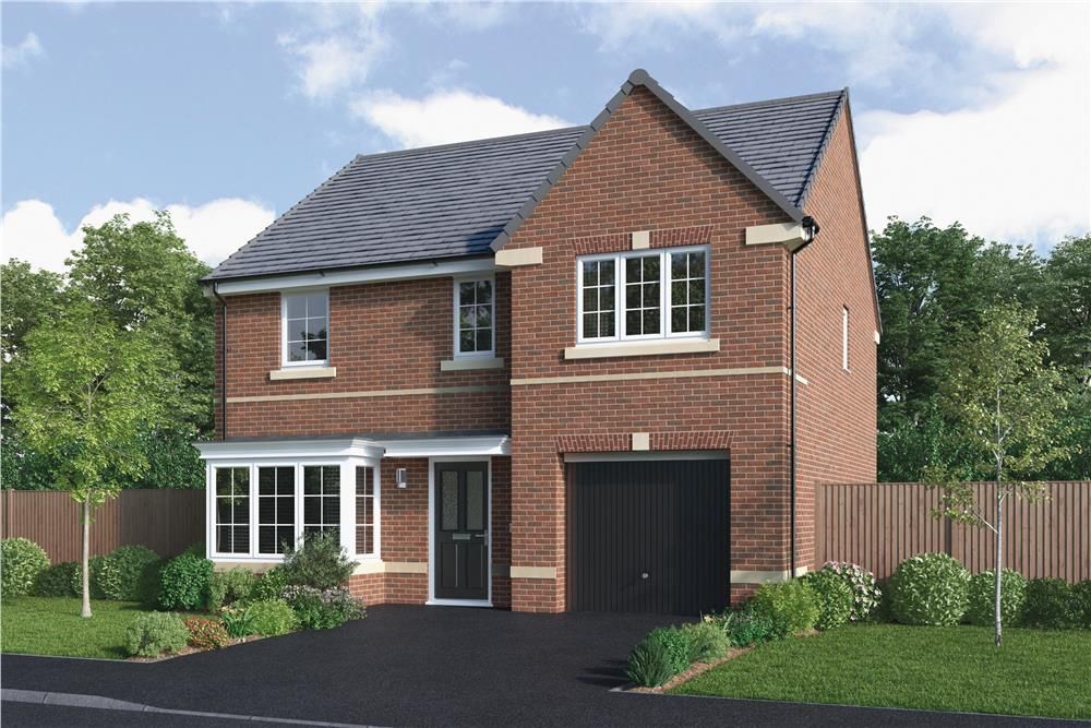 New home, 4 bed detached house for sale in "Maplewood" at Balk Crescent, Stanley, Wakefield WF3, £364,995
